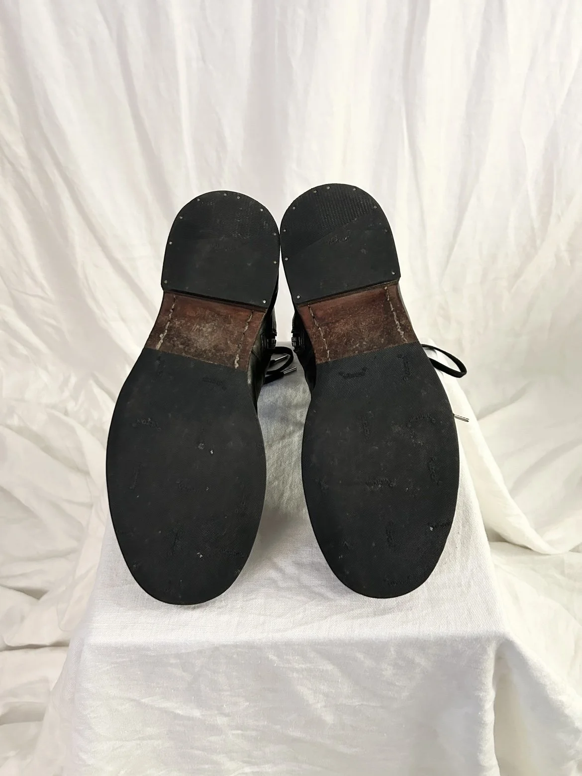 Miharayasuhiro Embossed Lace Side Zip Boots — Solekeeper